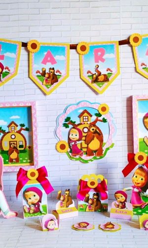 MARSHA E O URSO KIT SÓ UM BOLINHO (#302)-PDF E STUDIO
