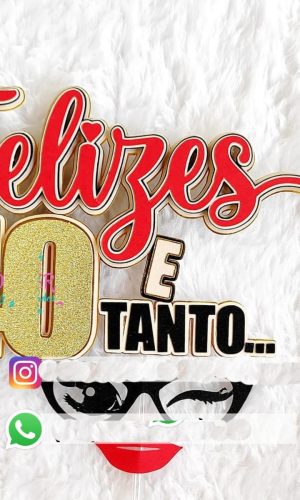 Topo de Bolo 40tei