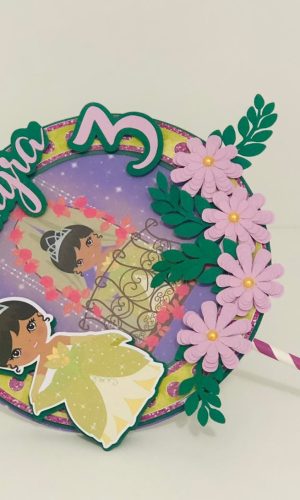 Topo De Bolo A Princesa E O Sapo