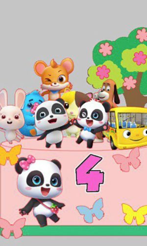 Topo de Bolo Baby Bus