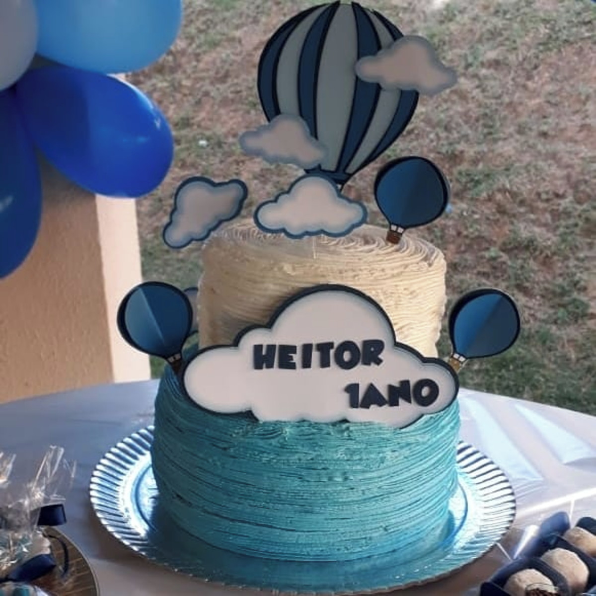 Topo de Bolo Balão - Imagem 5