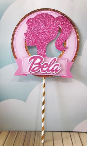 Topo De Bolo Barbie