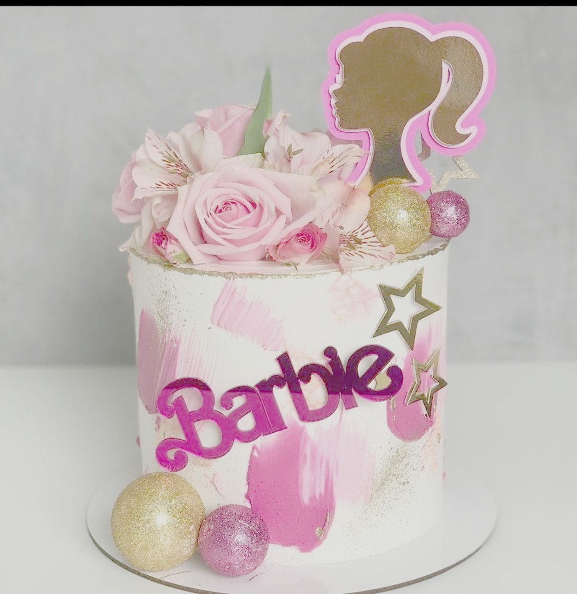 Topo de Bolo Barbie