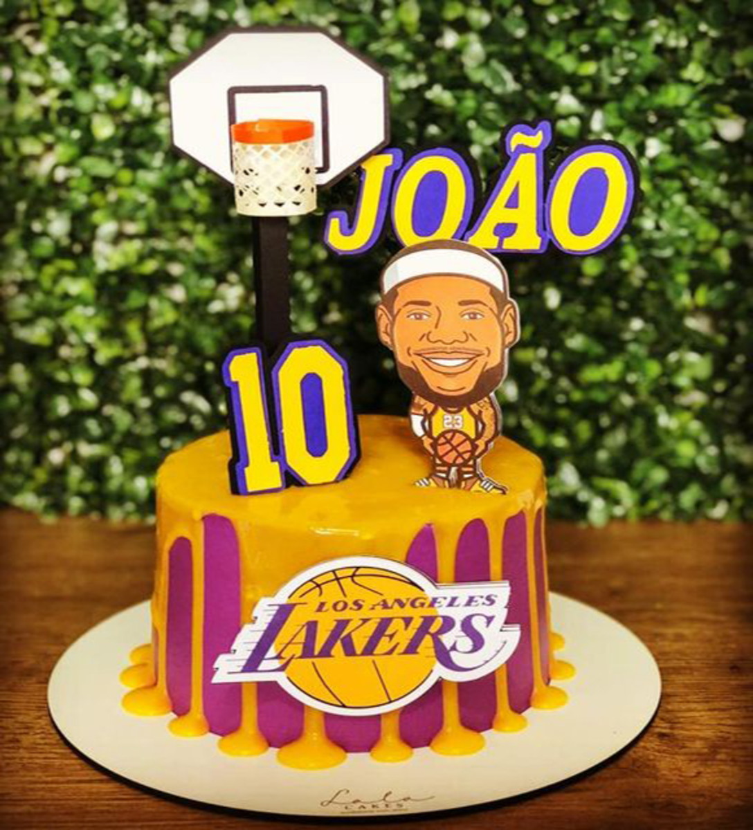 Topo de Bolo Basquete