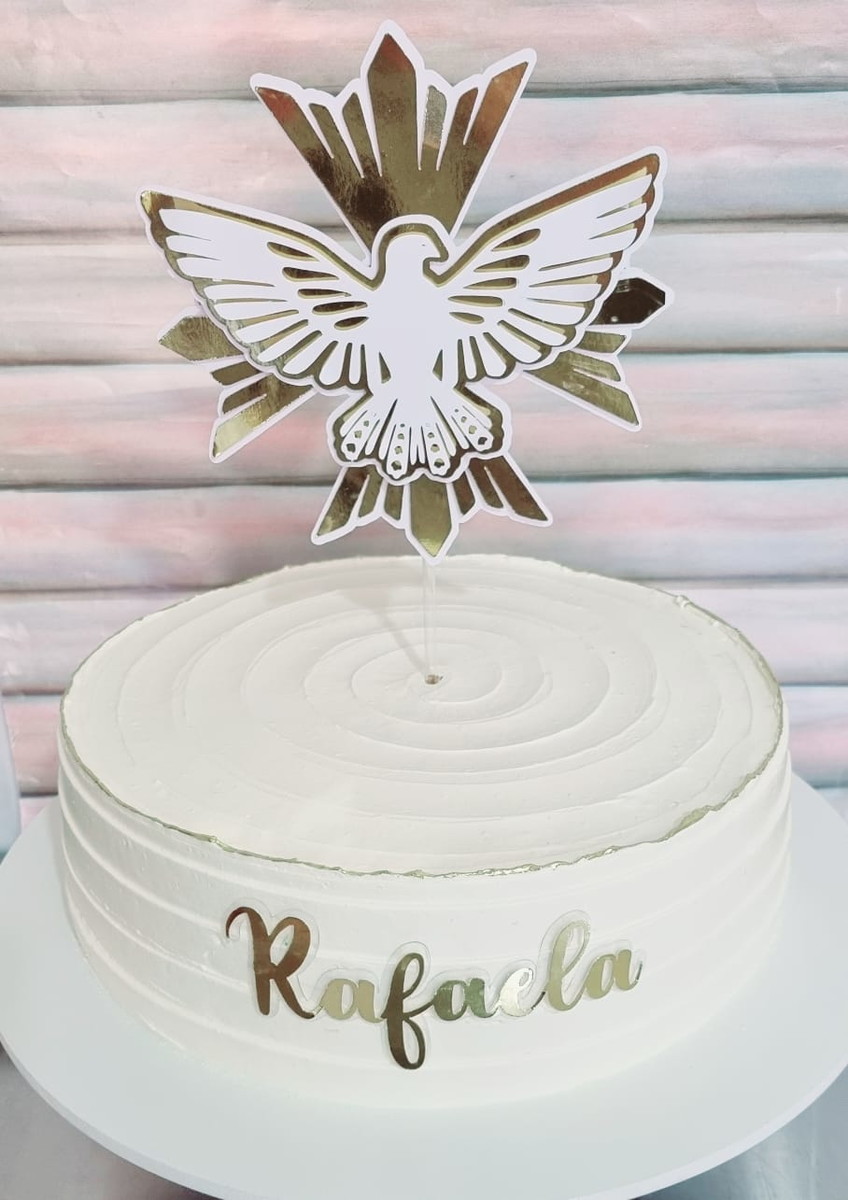Topo de Bolo Batizado