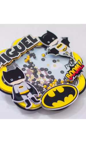 Topo de Bolo Batman