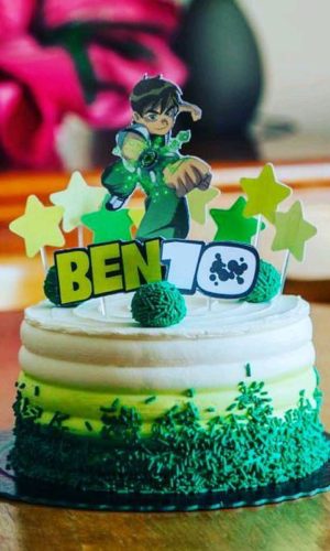 Topo de Bolo Ben 10