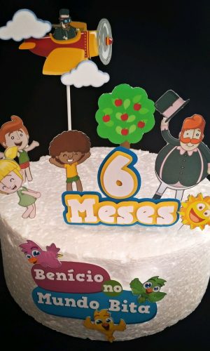 Topo de Bolo Bita