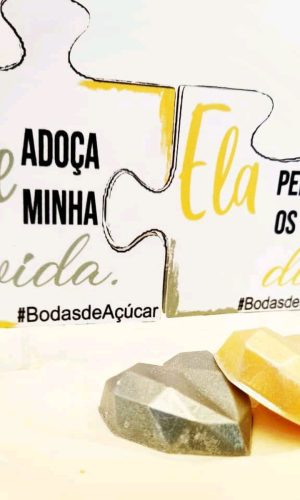 Topo de Bolo Bodas de Perfume