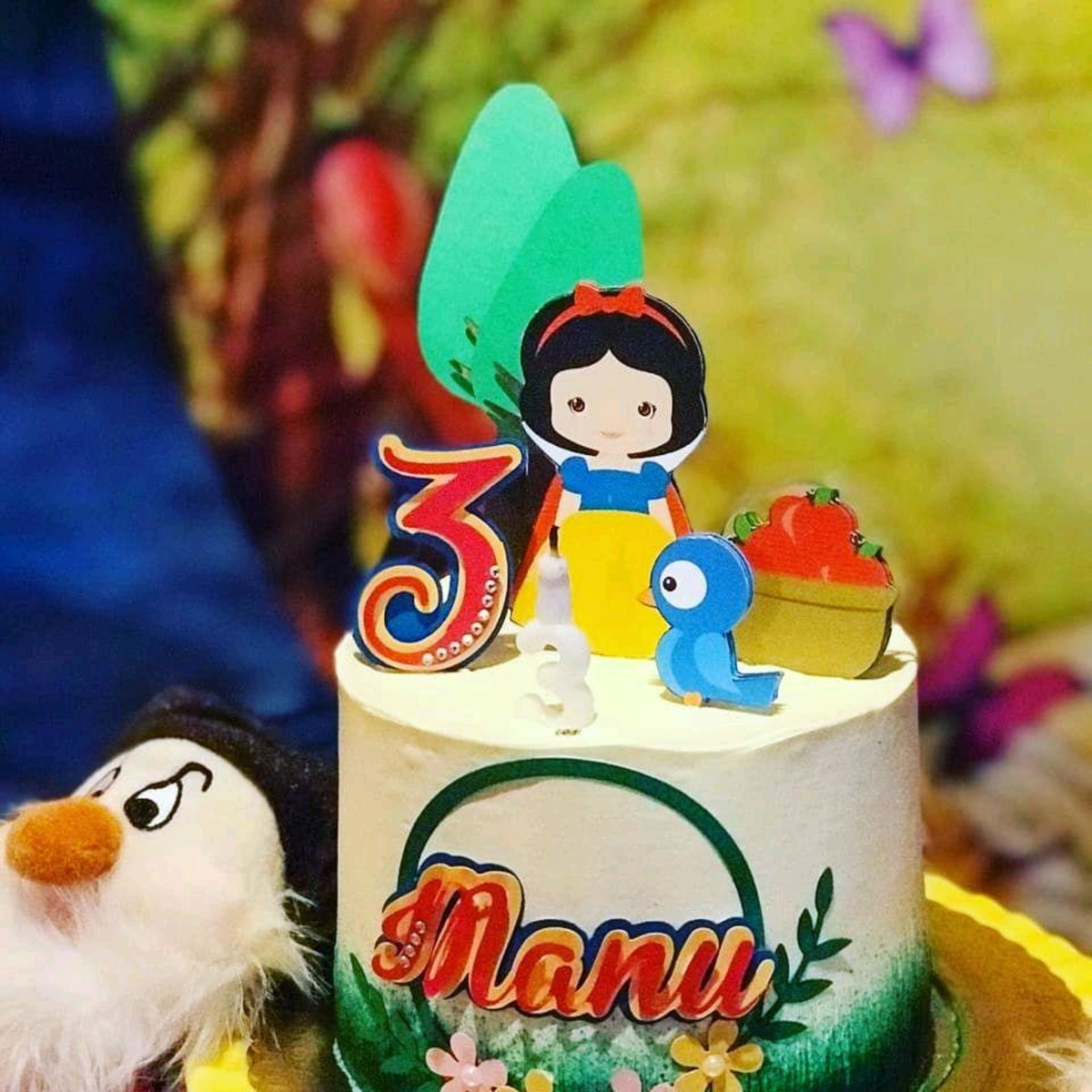 Topo de Bolo Branca de Neve - Imagem 3
