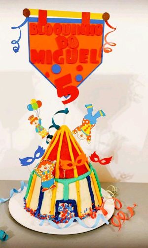 Topo de Bolo Carnaval