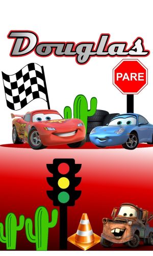 Topo de Bolo Carros