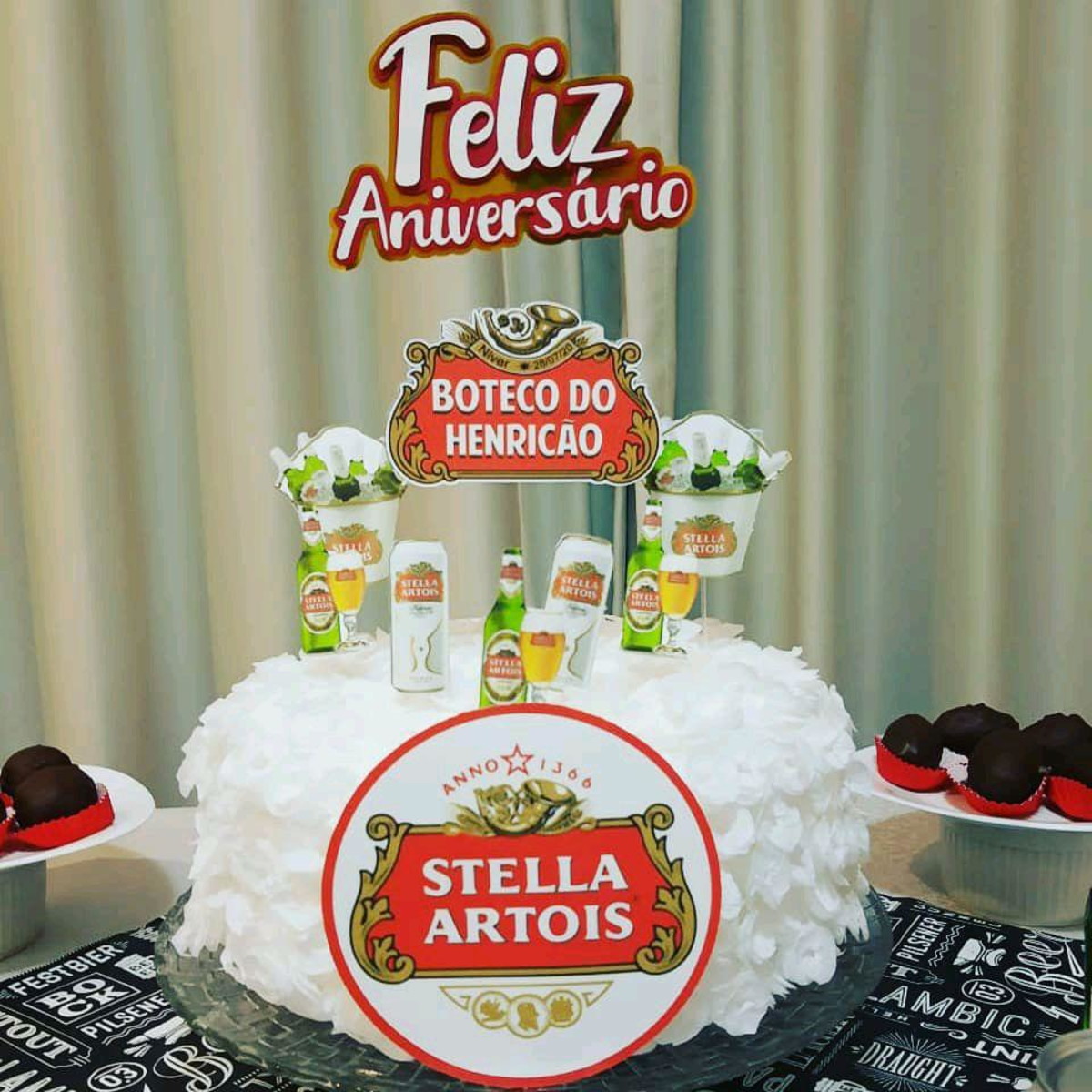 Topo de Bolo CERVEJA - Imagem 2