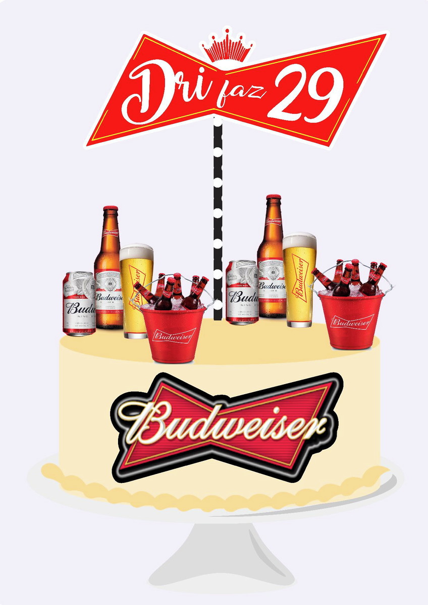 Topo de Bolo CERVEJA