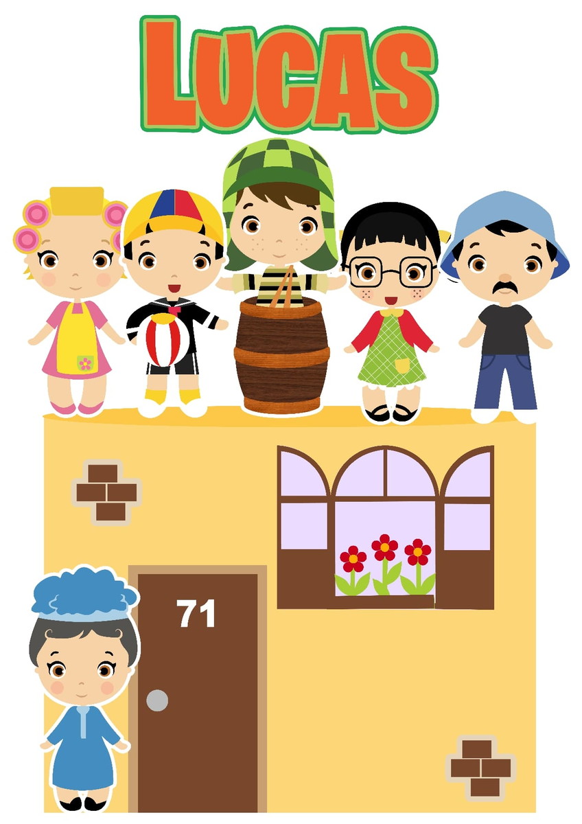 Topo de Bolo Chaves