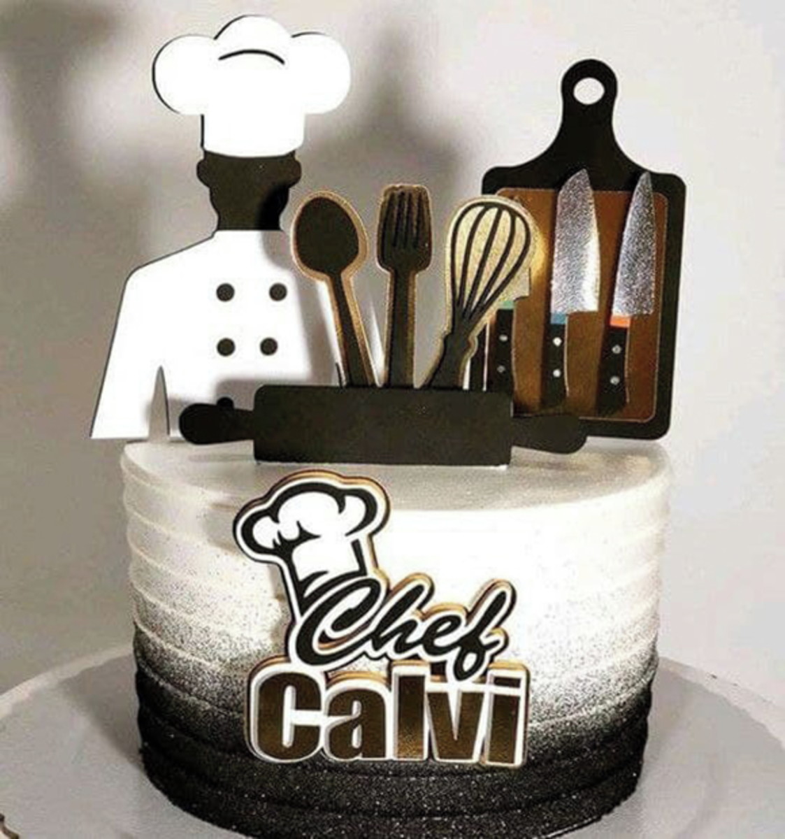 Topo de Bolo Chef de Cozinha