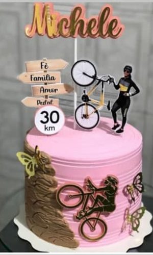 Topo De Bolo Ciclista