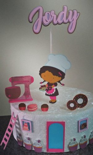 Topo de Bolo Confeitaria