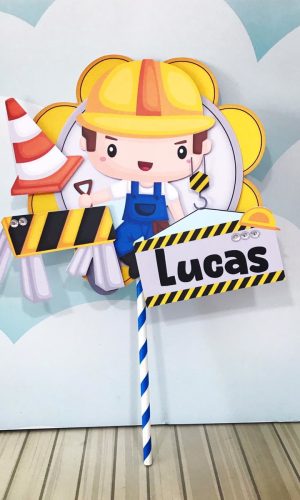 Topo de Bolo Construção
