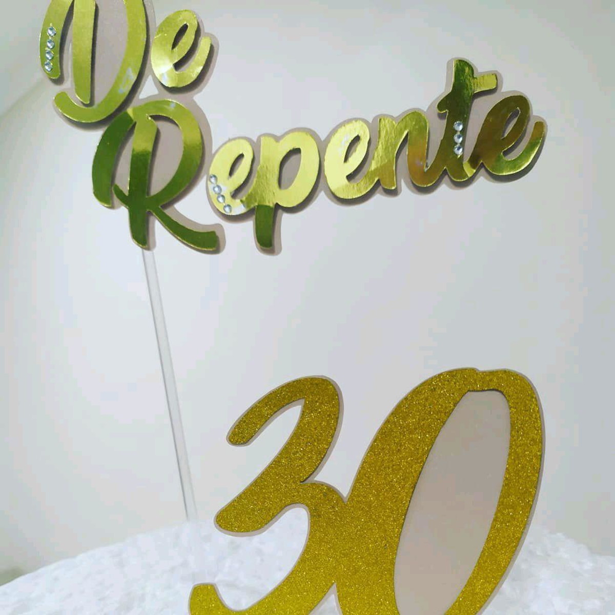 Topo de Bolo De repente 30 - Imagem 2