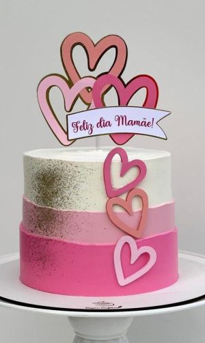 Topo de Bolo Dia das Mães