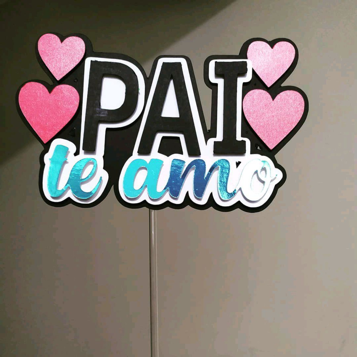 Topo de Bolo dia dos pais - Imagem 4