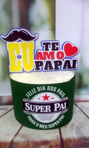 Topo de Bolo dia dos pais