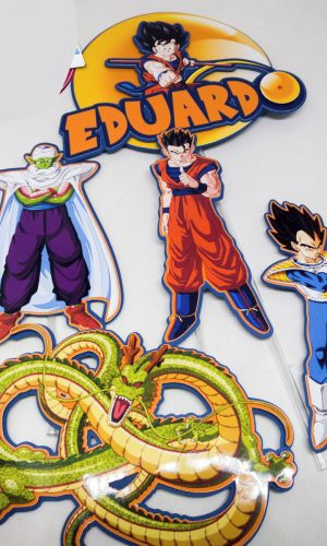 Topo de Bolo Dragon Ball Z