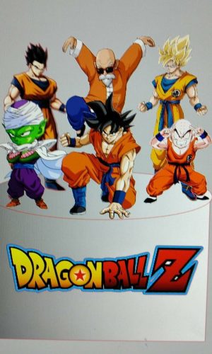 Topo de Bolo Dragon Ball Z
