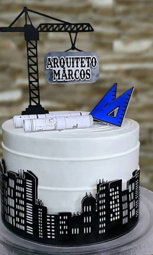 Topo de Bolo Engenheira