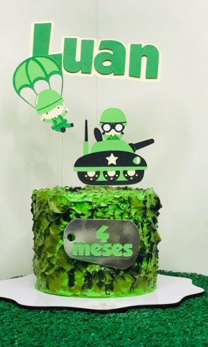 Topo de Bolo Exército