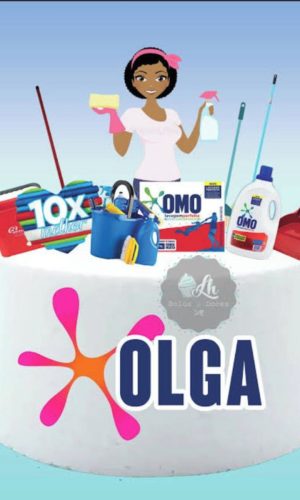 Topo de Bolo Faxina