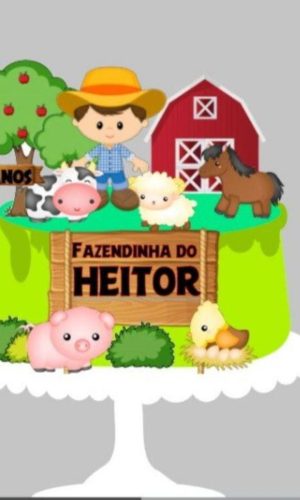 Topo de Bolo Fazendinha