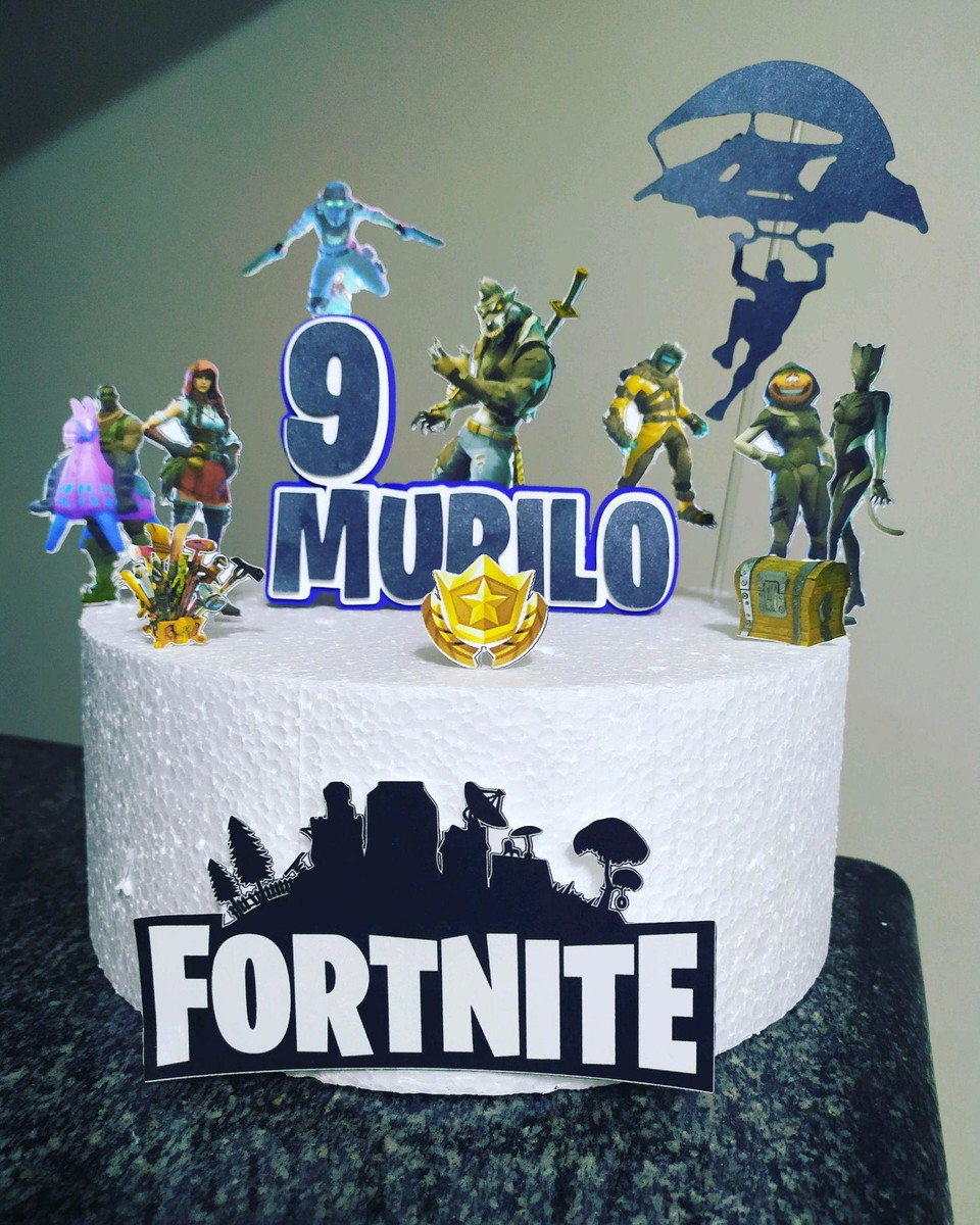 Topo de Bolo Fortnite