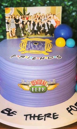 Topo de Bolo Friends