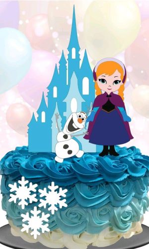 Topo de Bolo Frozen