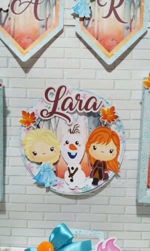 Topo de Bolo Frozen