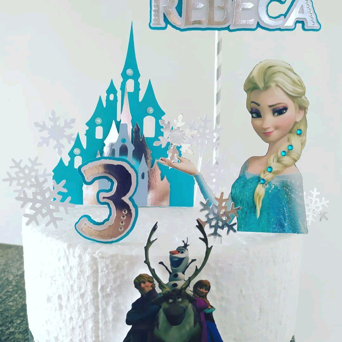 Topo de Bolo Frozen - Imagem 2