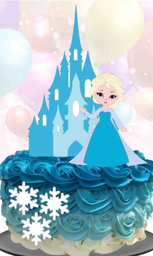 Topo de Bolo Frozen