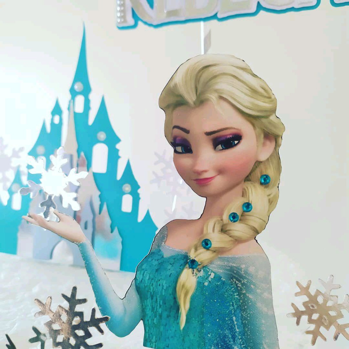 Topo de Bolo Frozen - Imagem 3