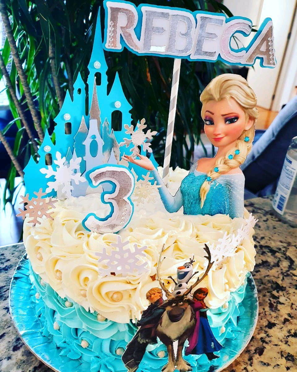 Topo de Bolo Frozen - Imagem 4