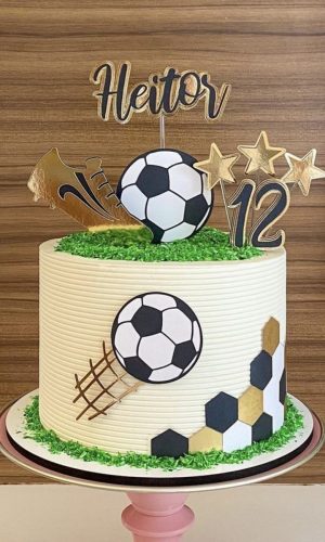 Topo de Bolo Futebol