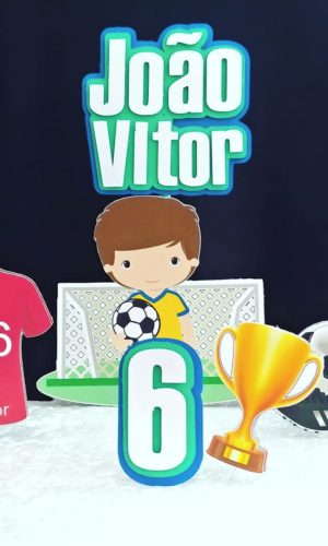 Topo de Bolo Futebol
