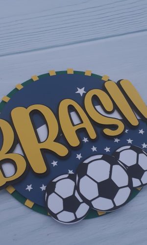 Topo de Bolo Futebol