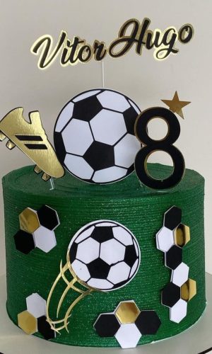 Topo de Bolo Futebol