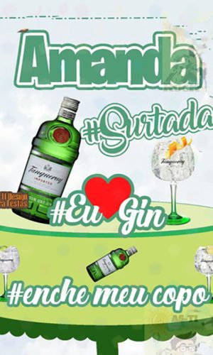 Topo de Bolo Gin