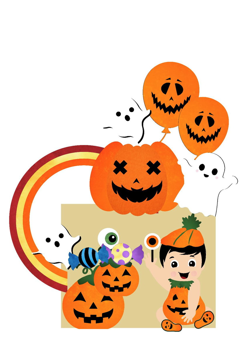 Topo de Bolo Halloween