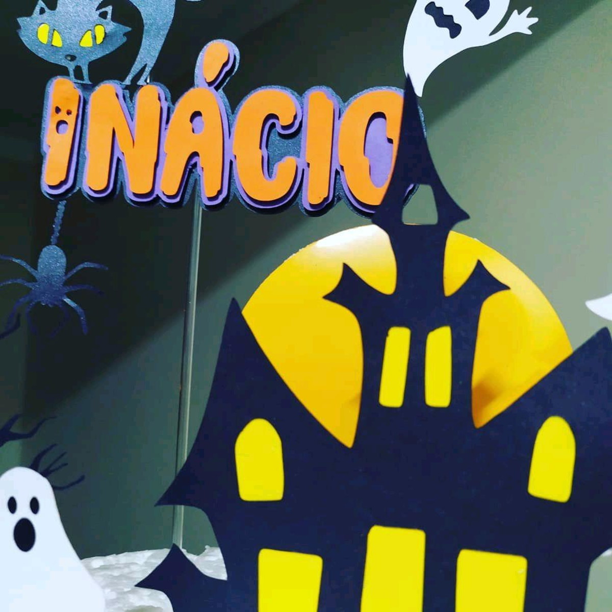 Topo de Bolo Halloween - Imagem 3