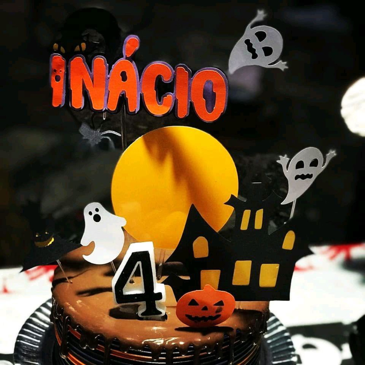 Topo de Bolo Halloween - Imagem 4