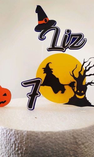 Topo De Bolo Halloween